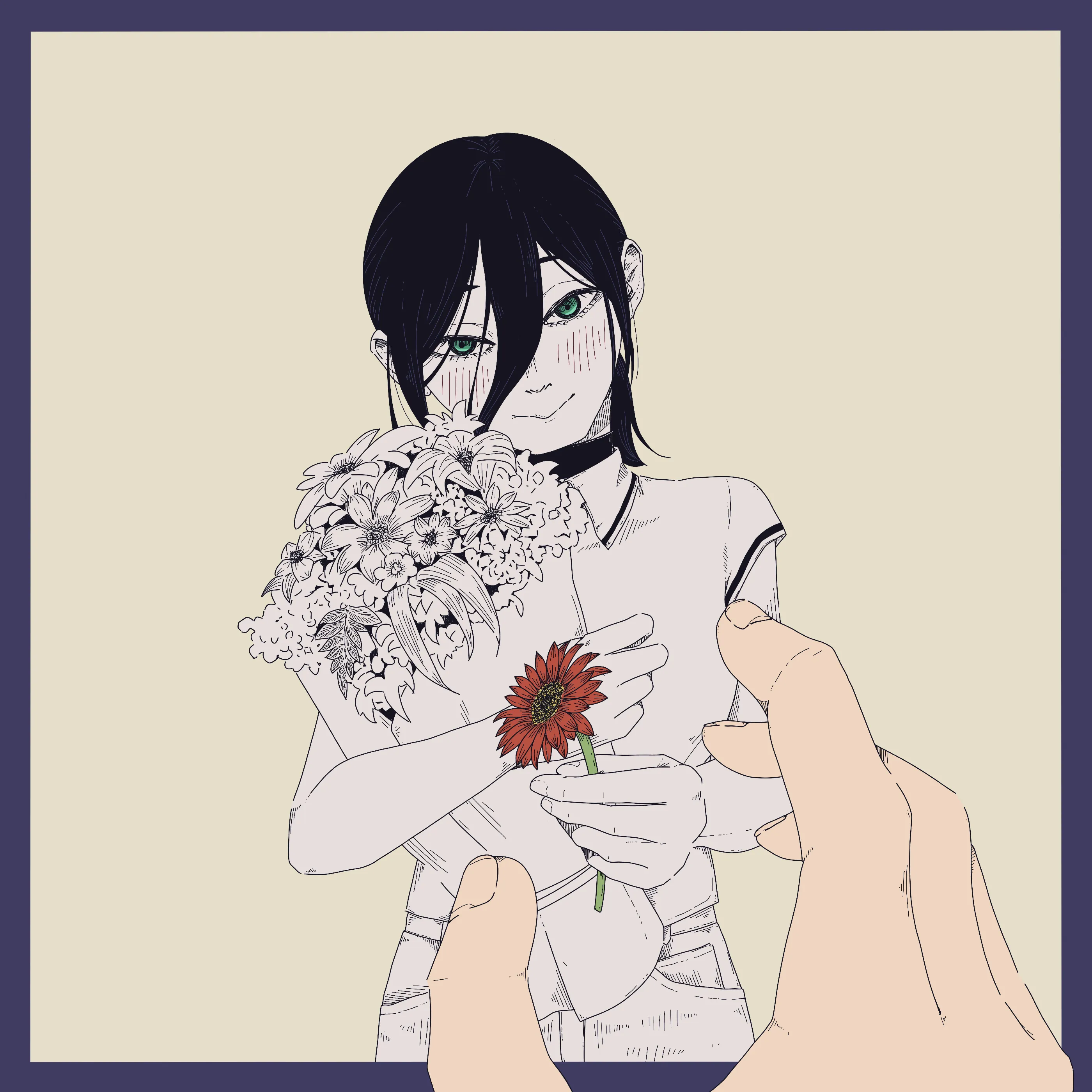 おまけ① チェンソーマン レぜ カラーVer. 届かない 花束 ファンアート