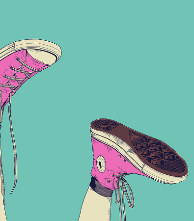 おまけ③ converse pink