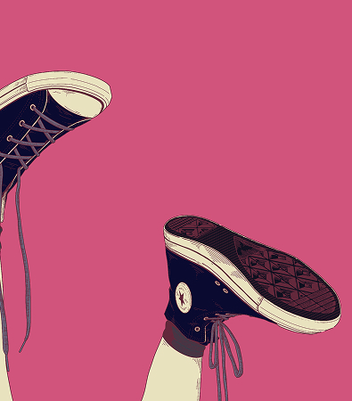 おまけ③ converse deep blue