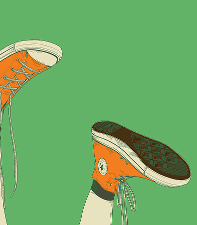 おまけ③ converse orange