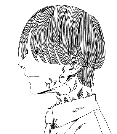 隠せないの線画