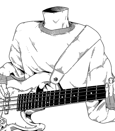 BASS DESUの線画